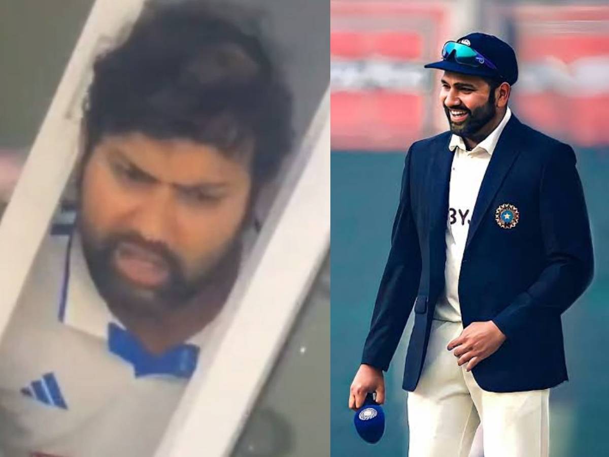 WATCH: CONFUSED Rohit Sharma’s comical face peeping out of dressing room during IND vs WI goes viral