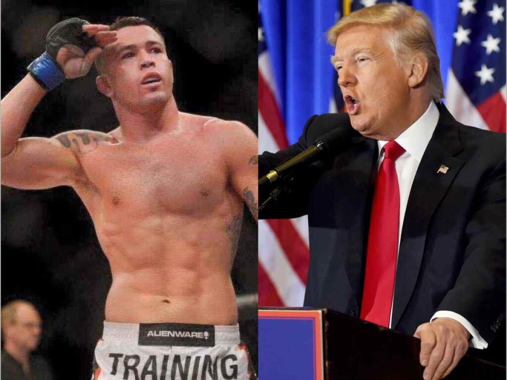 Colby Covington and Donald Trump 