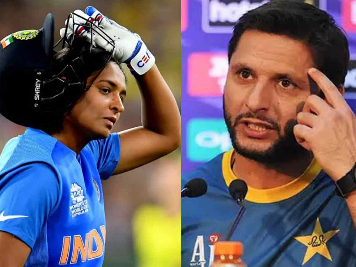 “This was way too much,” Shahid Afridi tears apart Harmanpreet Kaur after her RUDE on-field conduct during Bangladesh ODI