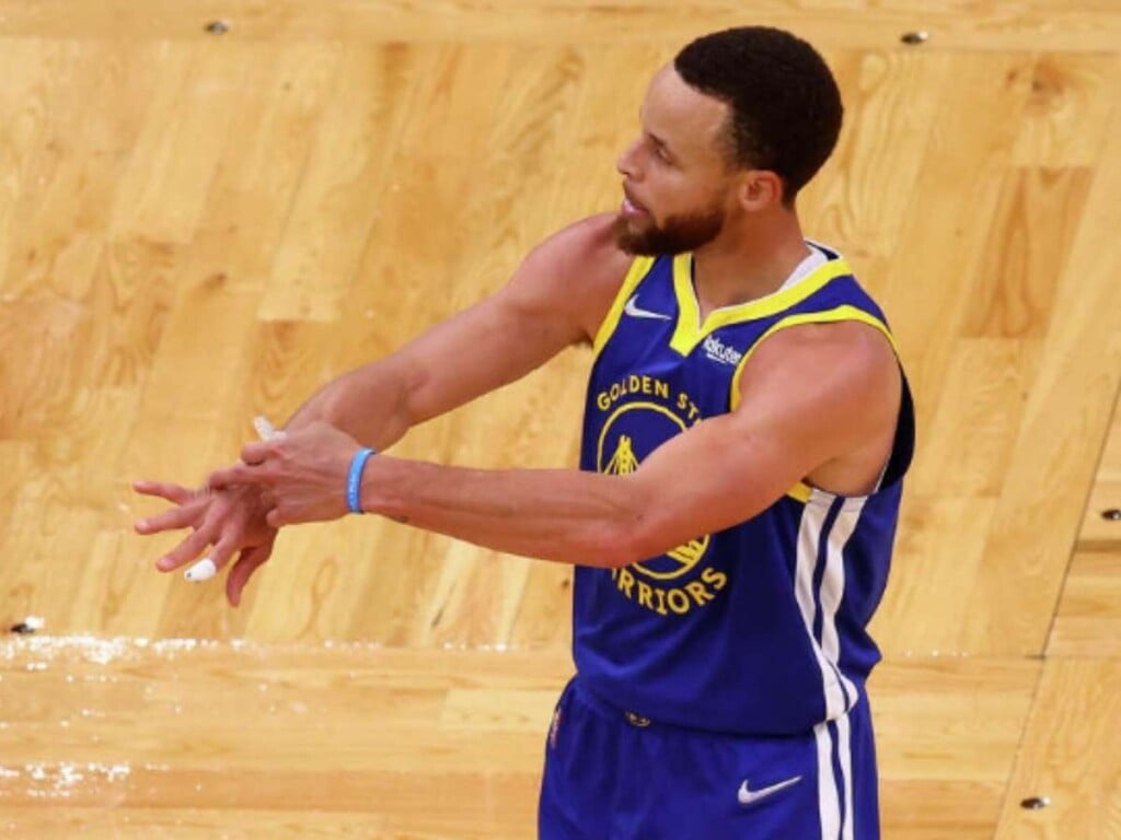 Stephen Curry (Adam Glanzman/Getty Images)