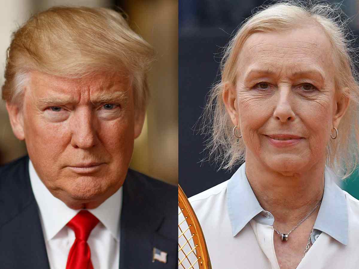 Martina Navratilova FIRES indirect shots at Donald Trump over alleged tampering of voting machines in 2020 after Stephanie Lambert gets indicted