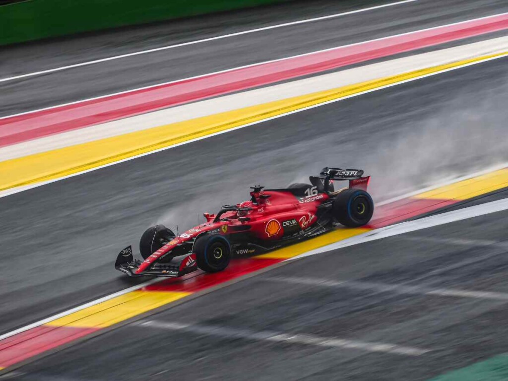 Charles Leclerc, Belgian GP Qualifying (image via Scuderia Ferrari)