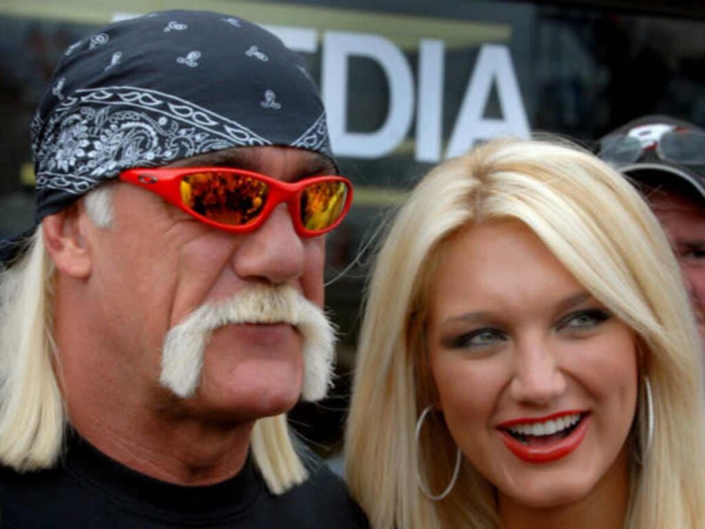 Hulk Hogan and his daughter