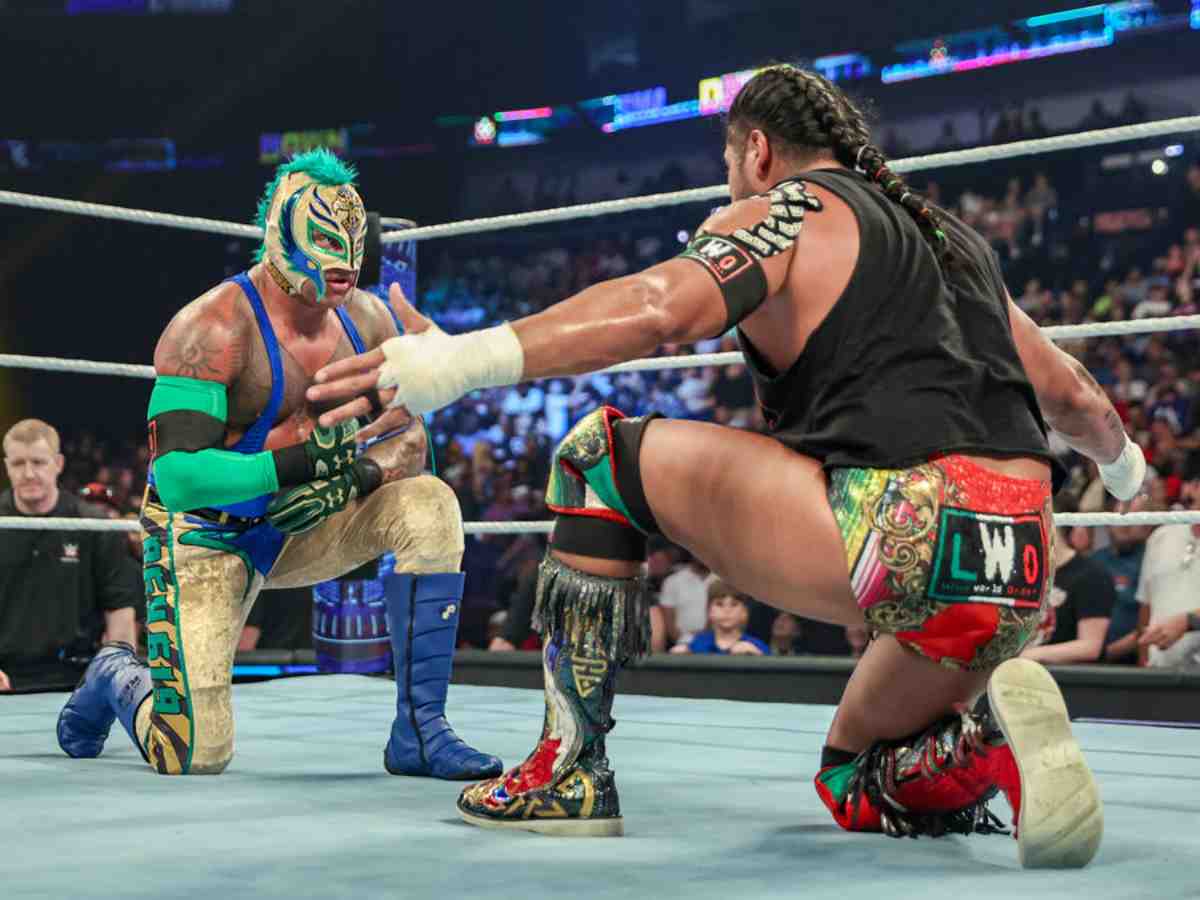 Did Rey Mysterio really get injured against Santos Escobar on SmackDown?