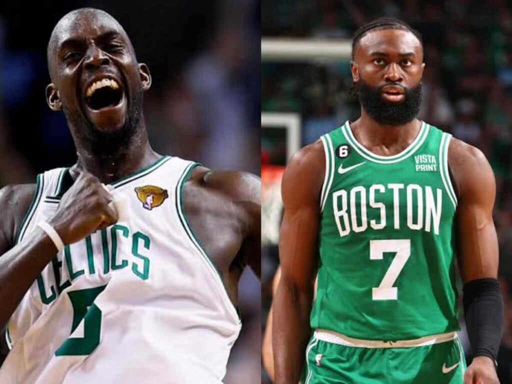 Kevin Garnett defends Jaylen Brown after he signs supermax deal