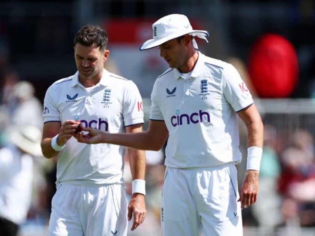 Here's how James Anderson reacted when Stuart Broad revealed his decision to announce his retirement after Ashes series