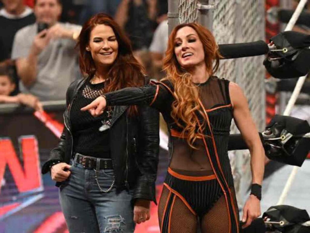 Lita and Becky Lynch