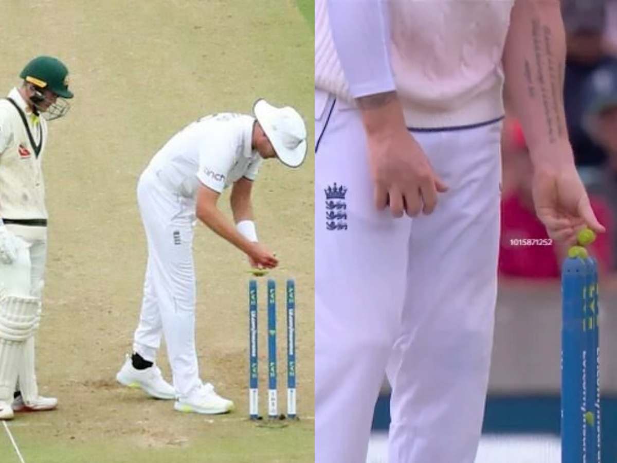 After Stuart Broad’s successful mind game, Ben Stokes fails to shake Aussie openers by rearranging bails in 5th Ashes Test