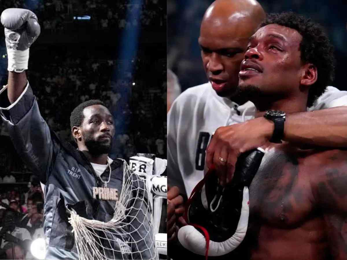 “Even the big fish…” Meaning REVEALED behind Terence Crawford’s net outfit during Eminem walkout at Errol Spence Jr fight