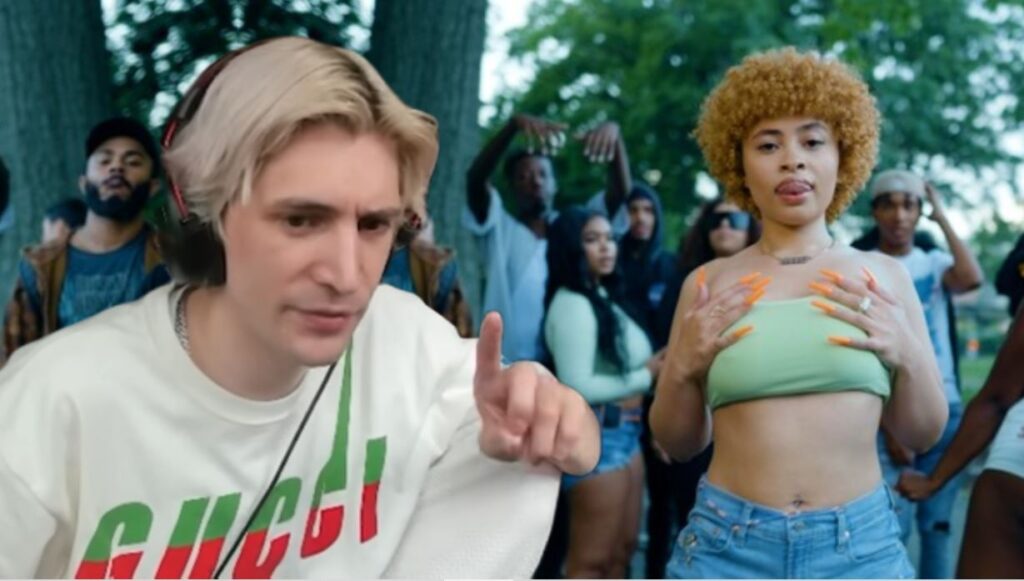 Streamer xQc BLASTS Ice Spice for   "trying too hard" in her recent  music video, Deli