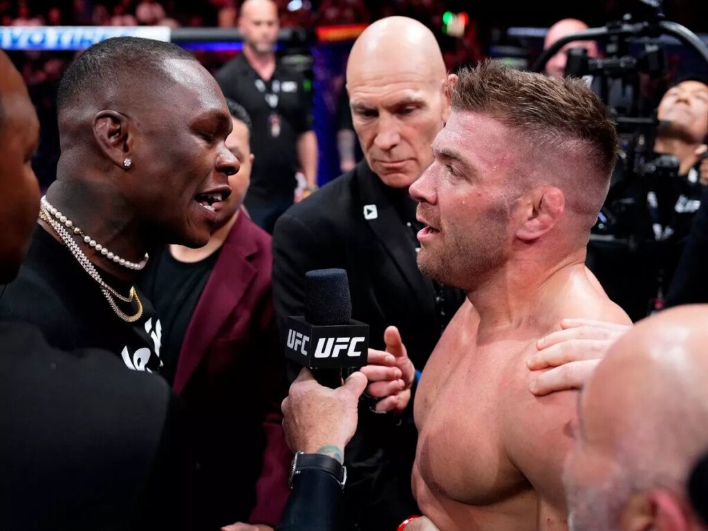 Israel Adesanya and Dricus Du Plessis