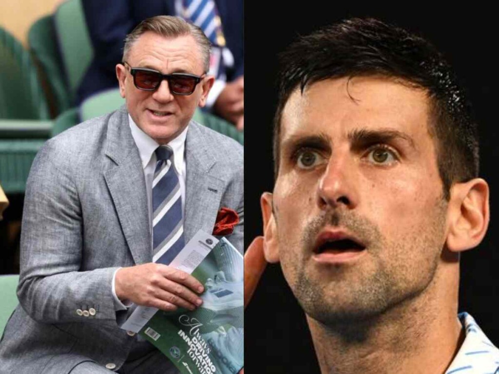 James Bond attends Novak Djokovick's finals alongside royalty