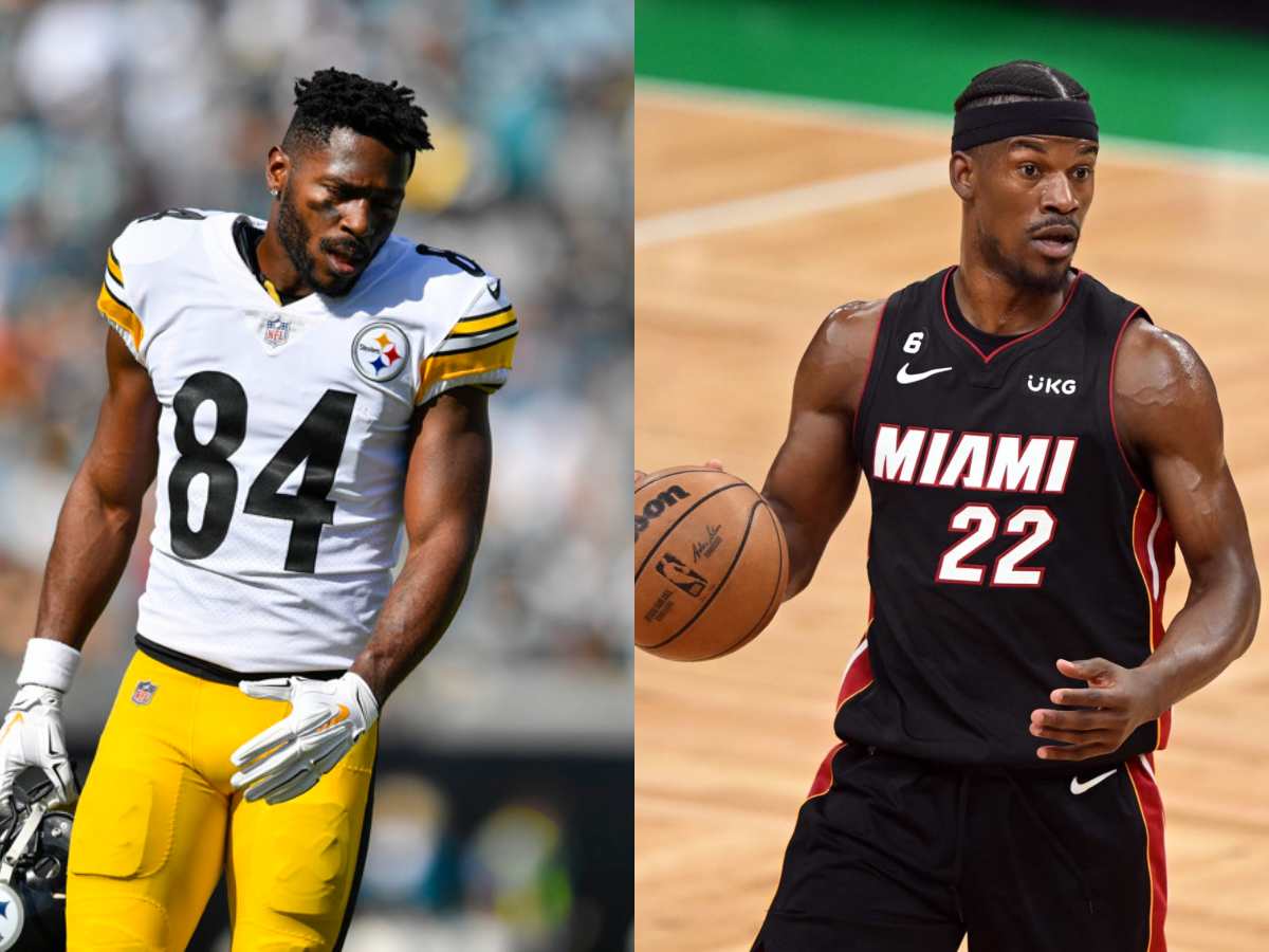 Jimmy Butler once REVEALED how he lost a $30,000 bet against Antonio Brown over stopping him from catching a ball in the red zone