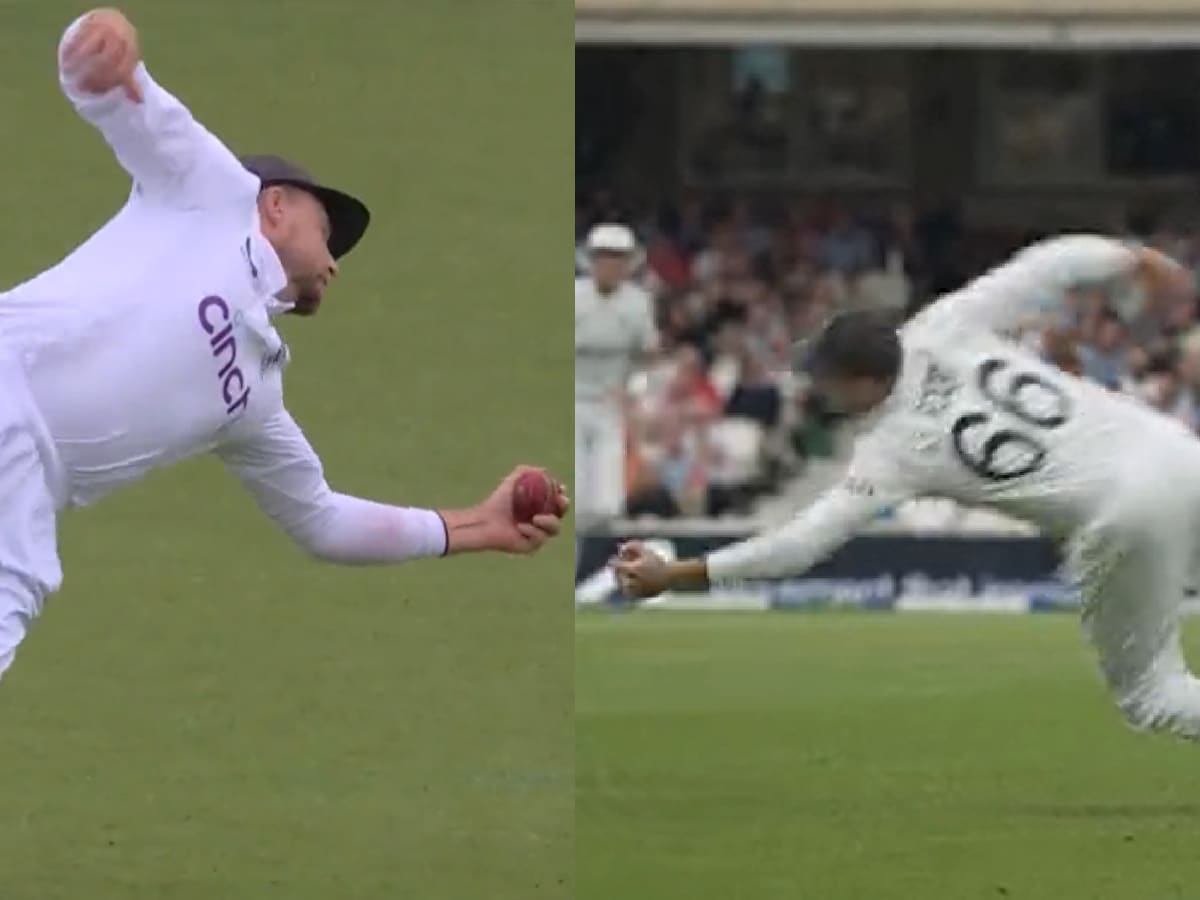 WATCH: Joe Root holds on to a tough catch to dismiss Marnus Labuschagne in fifth Ashes Test