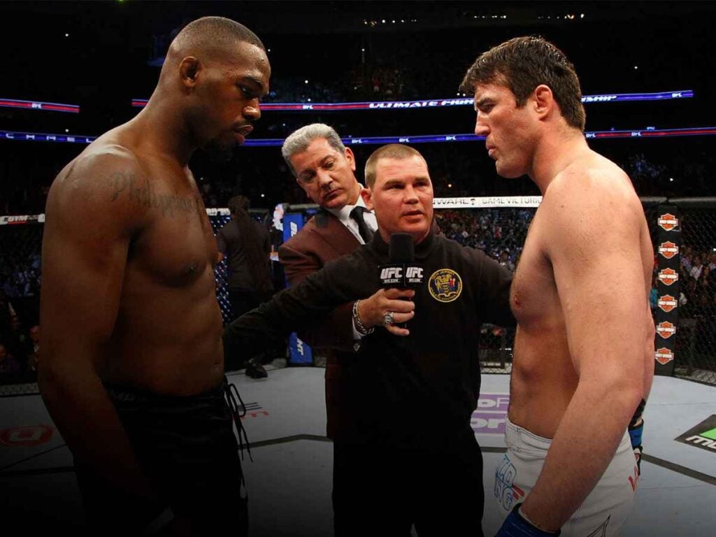 Jon Jones vs Chael Sonnen at UFC 159