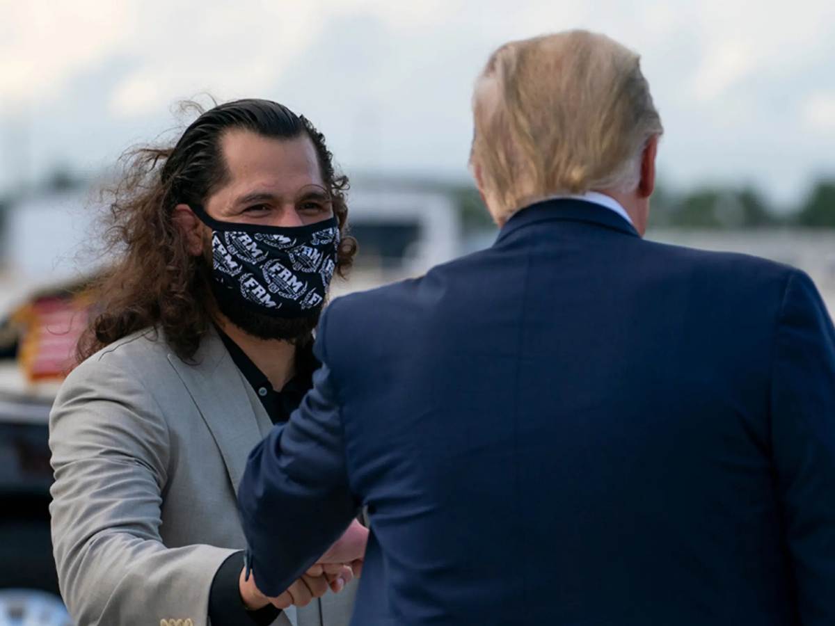 “He’s been to two of my fights,” Ron DeSantis supporter Jorge Masvidal disputes Colby Covington being US President Donald Trump’s favorite fighter