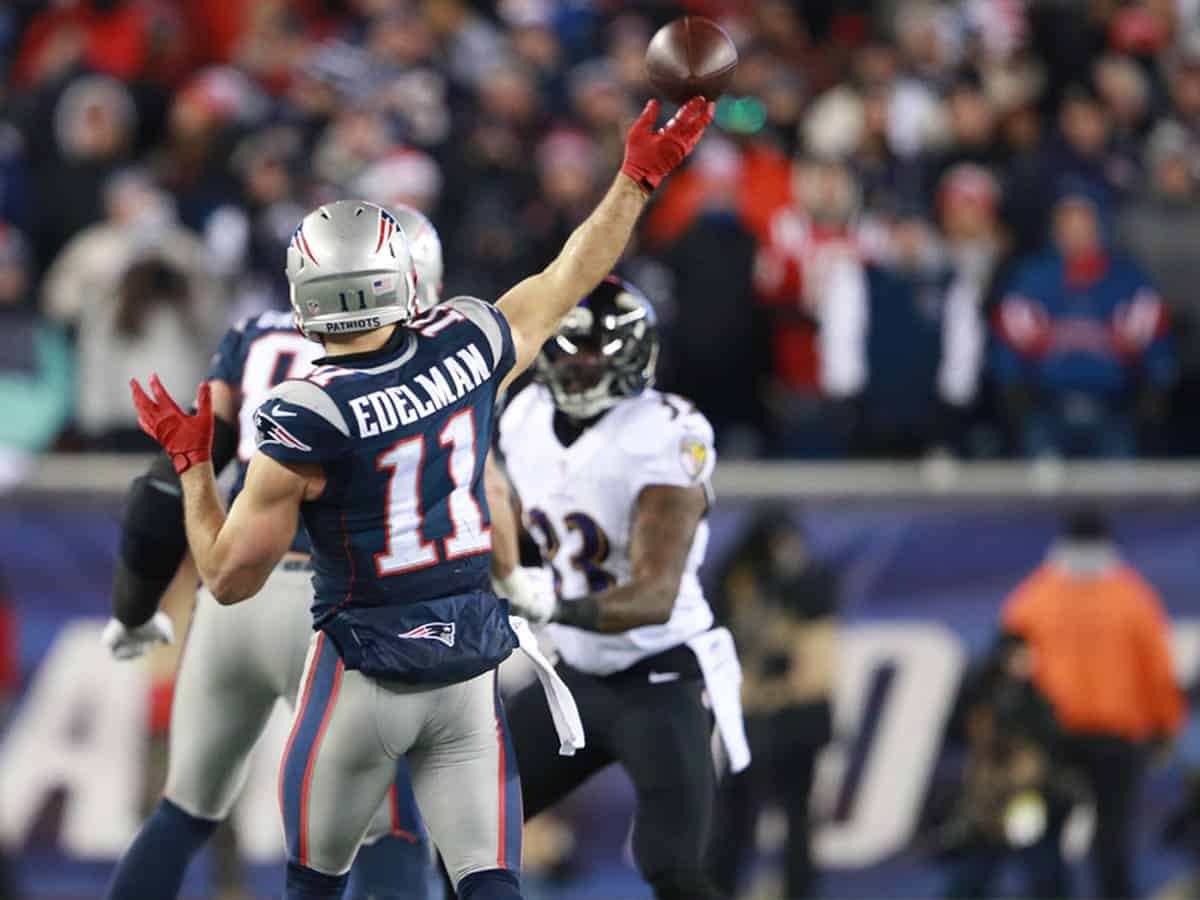 Patriots Super Bowl-winning WR Julian Edelman shares hilarious story about his ‘IMPROV’ touchdown pass against the Eagles in 2019