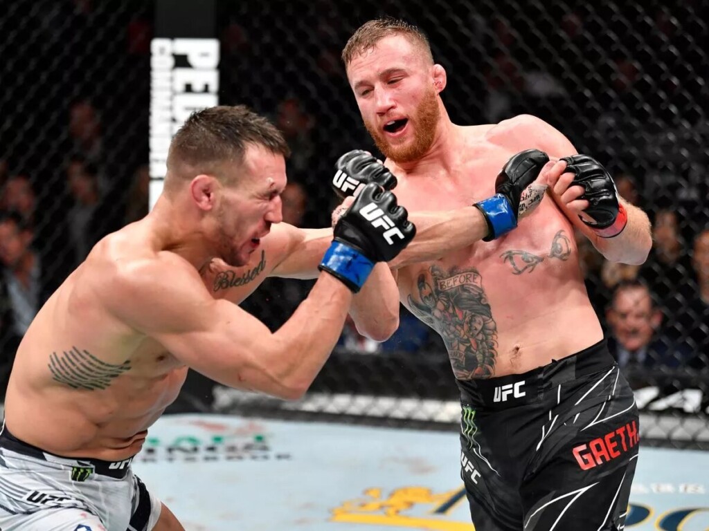 Justin Gaethje fighting