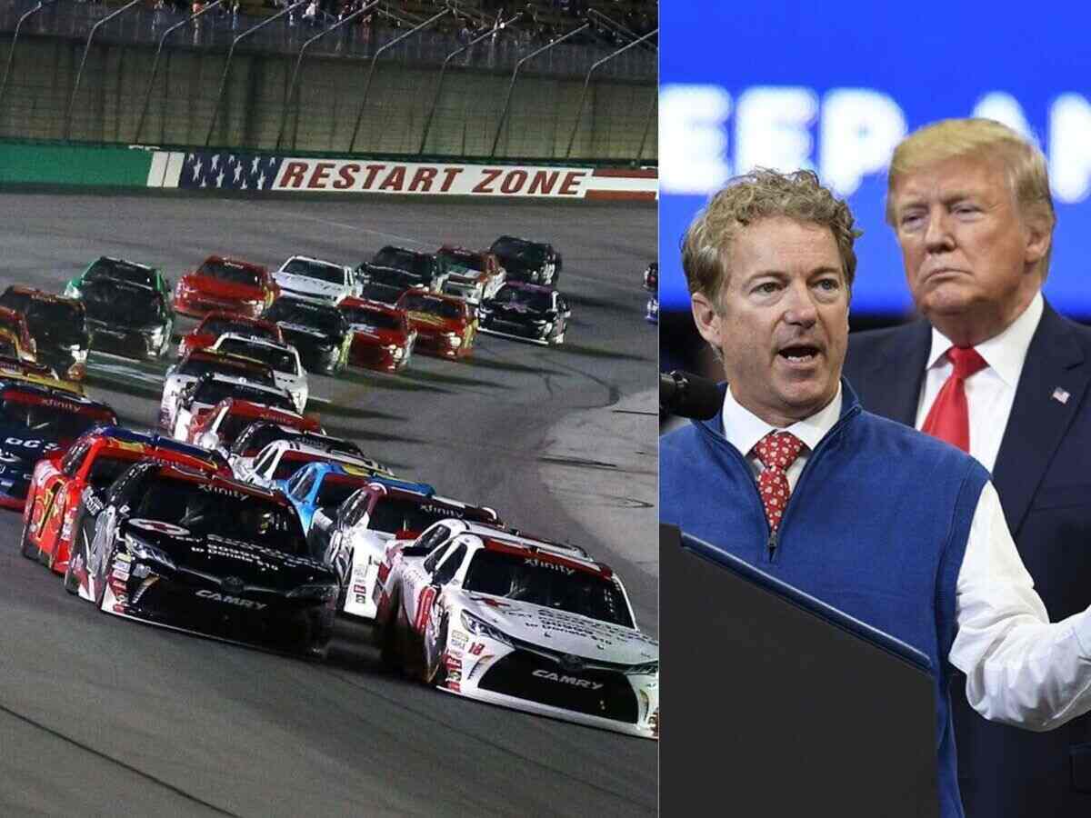 “Bulldoze that track and put a nice Walmart up there”- Fans react as Donald Trump’s ally Senator Rand Paul advocates NASCAR’s return to Kentucky Speedway