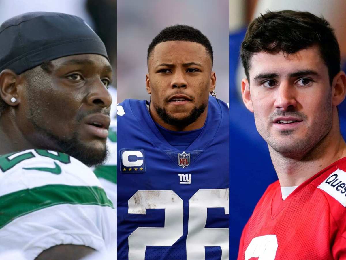 Le’Veon Bell aggressively questions why ‘bottom tier’ QB Daniel Jones got paid $30,000,000 more than ‘top tier’ Saquon Barkley amid RB pay fiasco