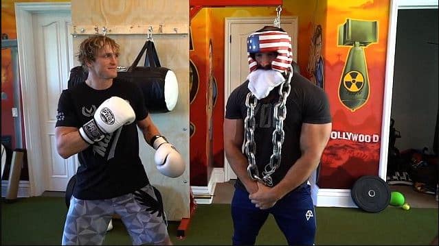 Logan Paul punches Bradley Martyn 