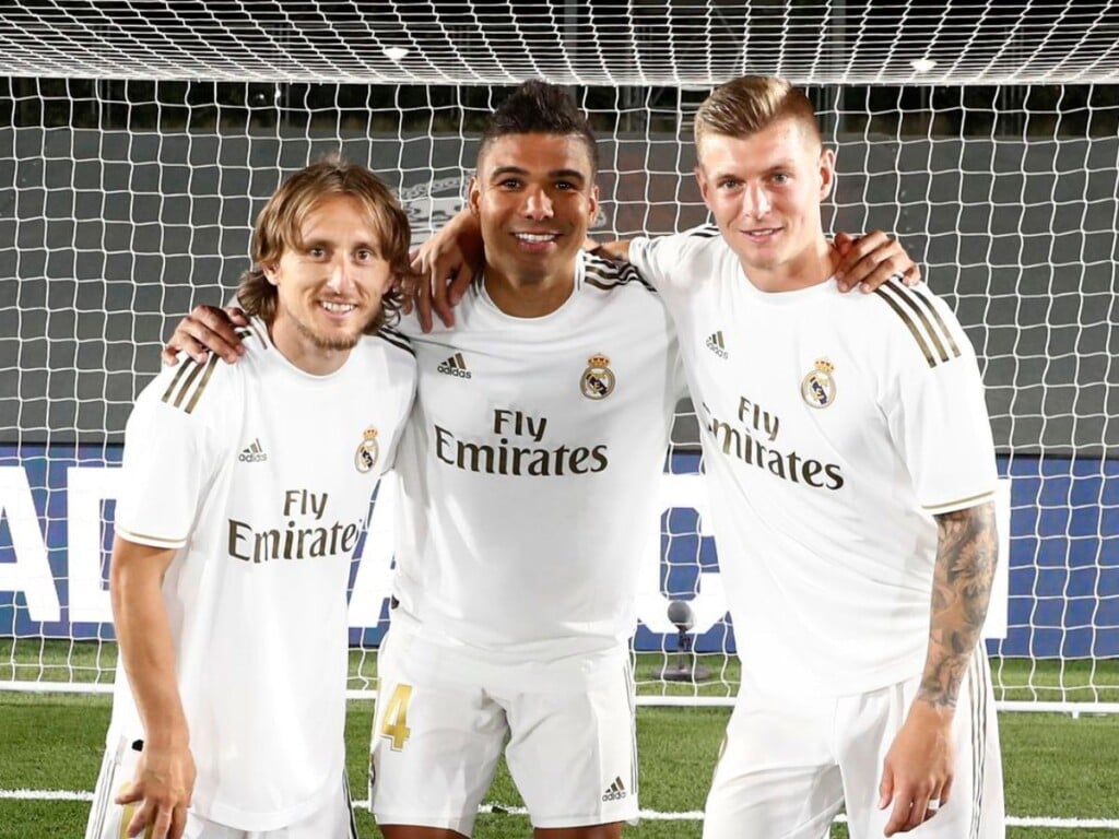 Casemiro, Kroos and Modric at Real Madrid. (credits-Managing Madrid)