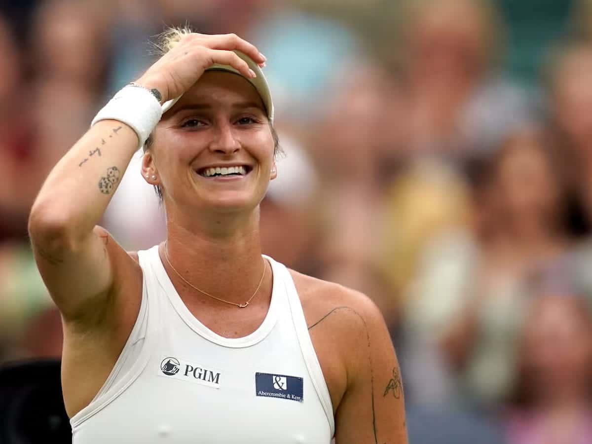 Marketa Vondrousova ends Elina Svitolina’s fairytale run as she reaches maiden Wimbledon finals