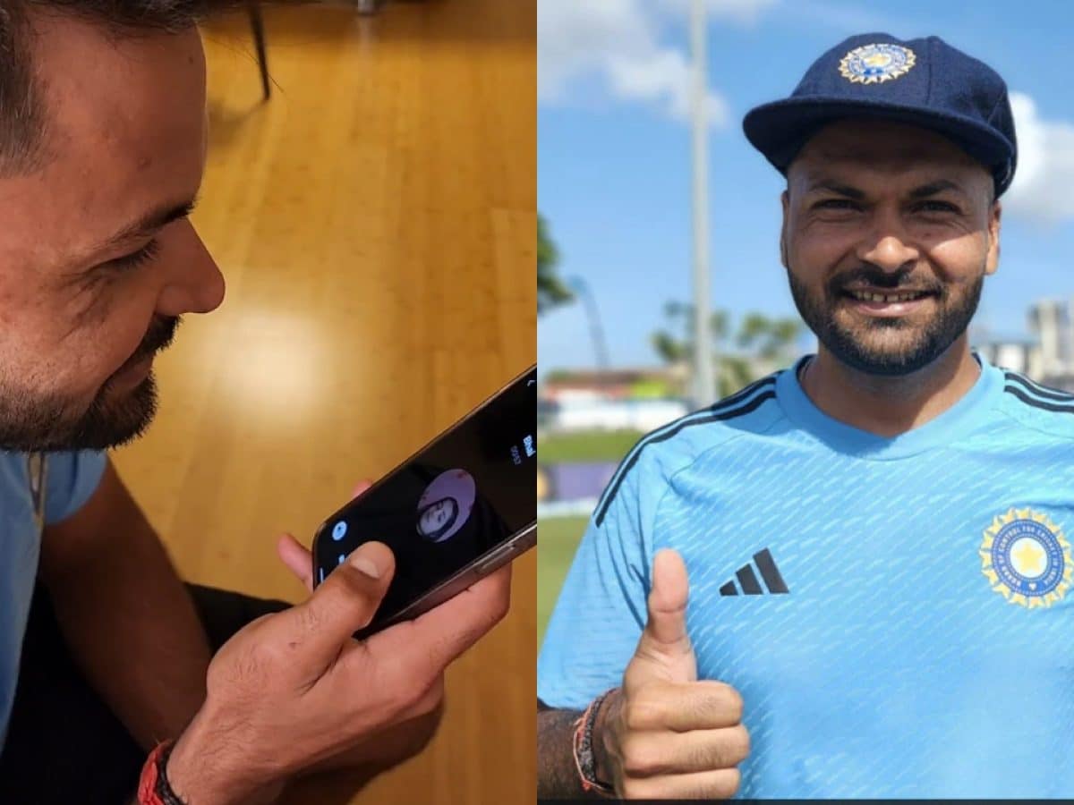 WATCH: Mukesh Kumar is all smiles as he makes EMOTIONAL phone call to his mother after Test debut