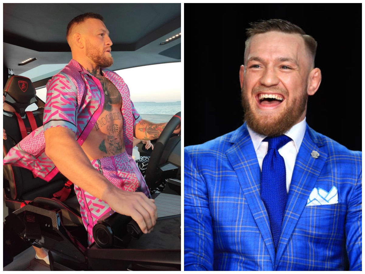 Conor McGregor reacts to hilarious video of him crashing boat with $4 million Lamborghini luxury yacht