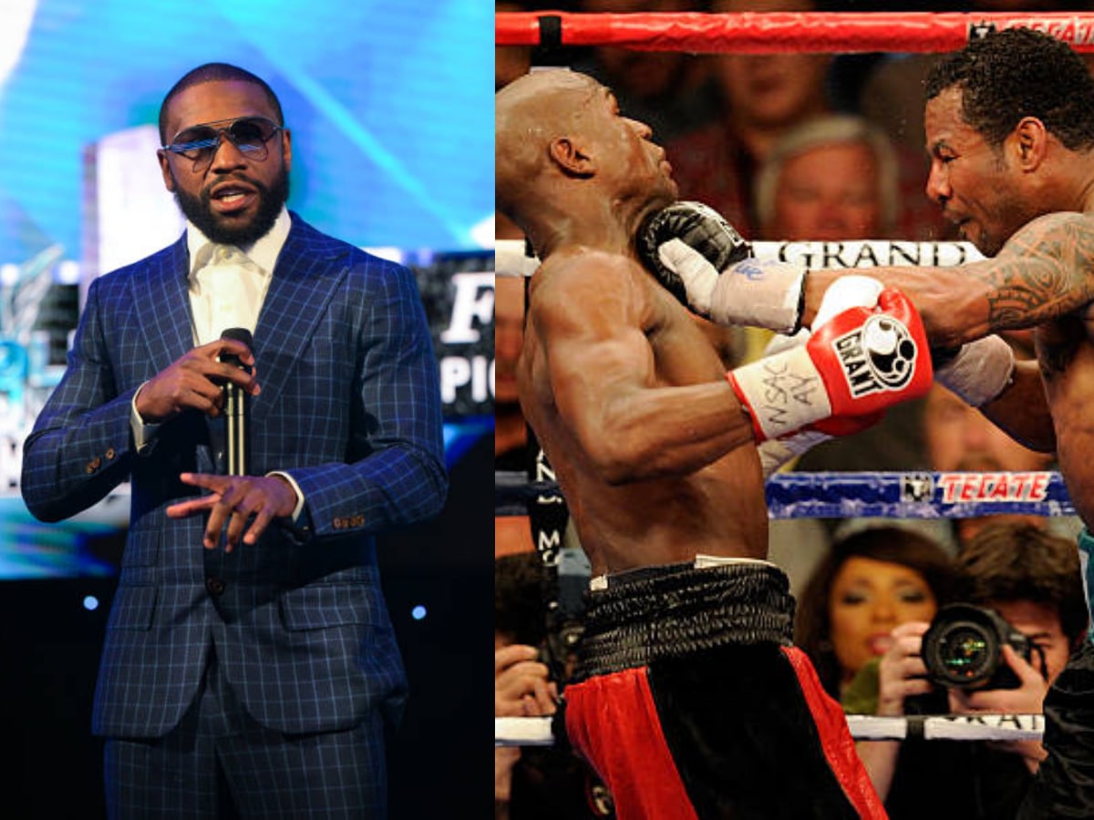 50-0 Floyd Mayweather reveals what he said to Shane Mosley after getting brutally rocked