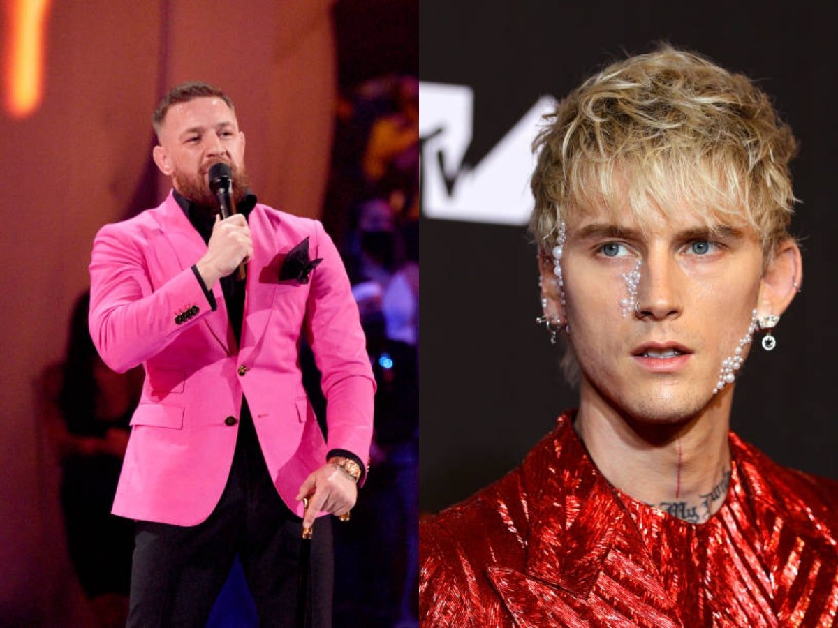 “Watch out guys we got a badass,” Conor McGregor trolls $25 million rapper Machine Gun Kelly for 12 years old skateboard – cop altercation