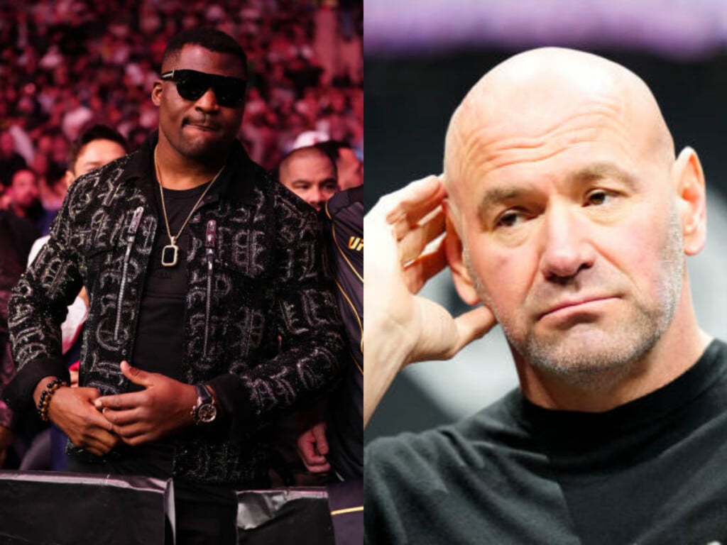 Francis Ngannou Dana White