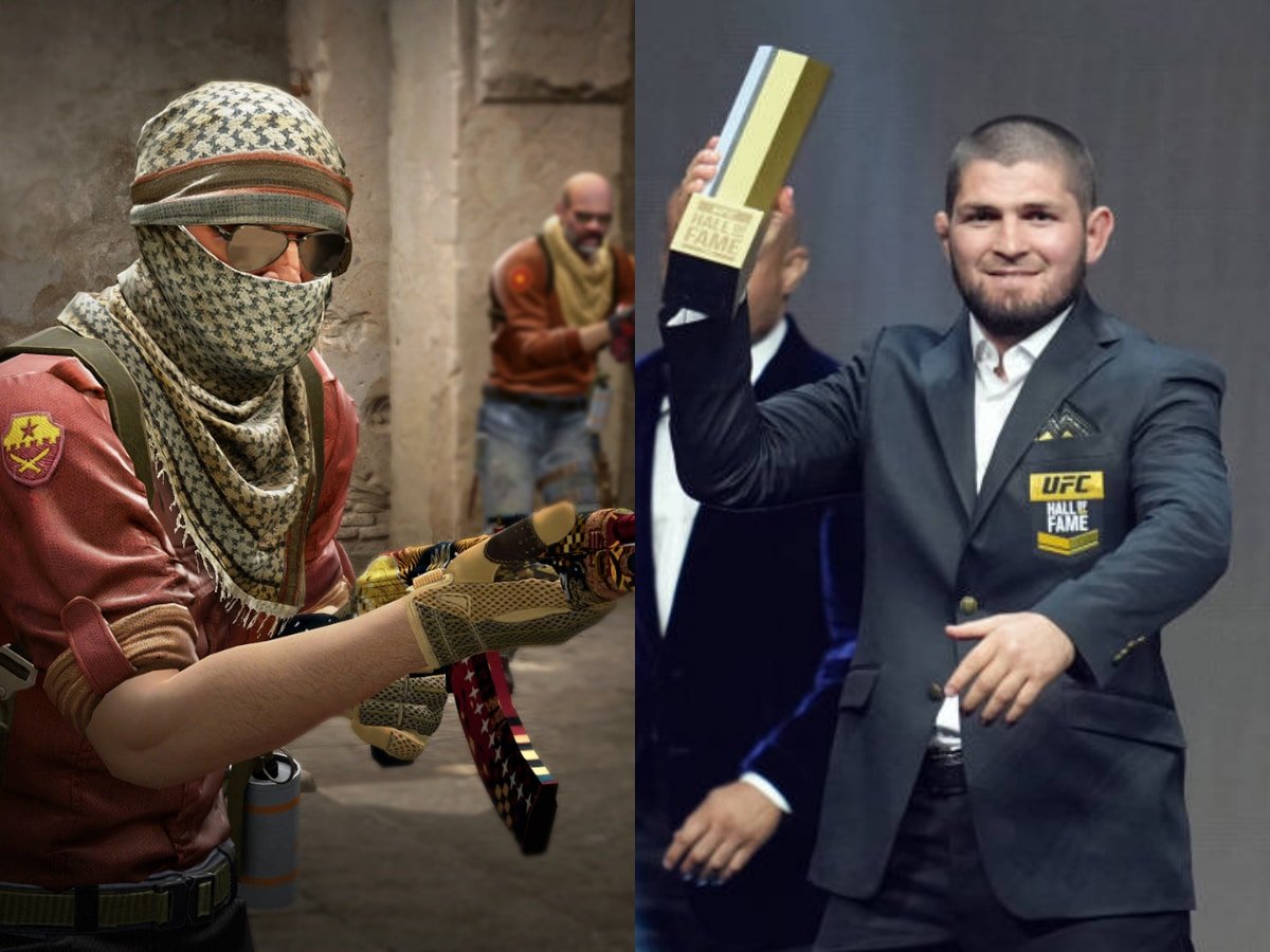 WATCH: Rare video of Khabib Nurmagomedov showing middle finger while playing iconic CS:GO video game