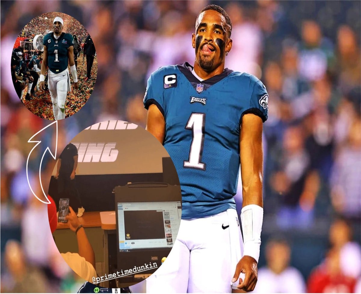 “Man on a mission” – Jalen Hurts using a photo of him walking off of the field after Super Bowl loss to Patrick Mahomes has Eagles fans talking about the QB’s state of mind