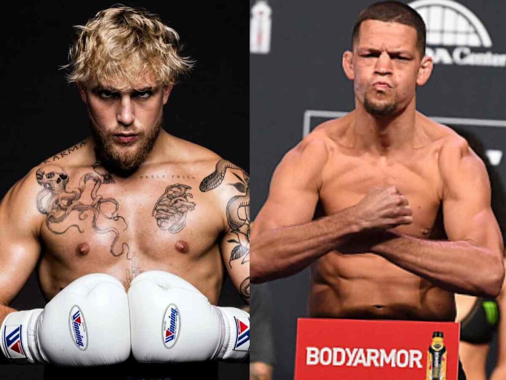 Nate Diaz Jake Paul