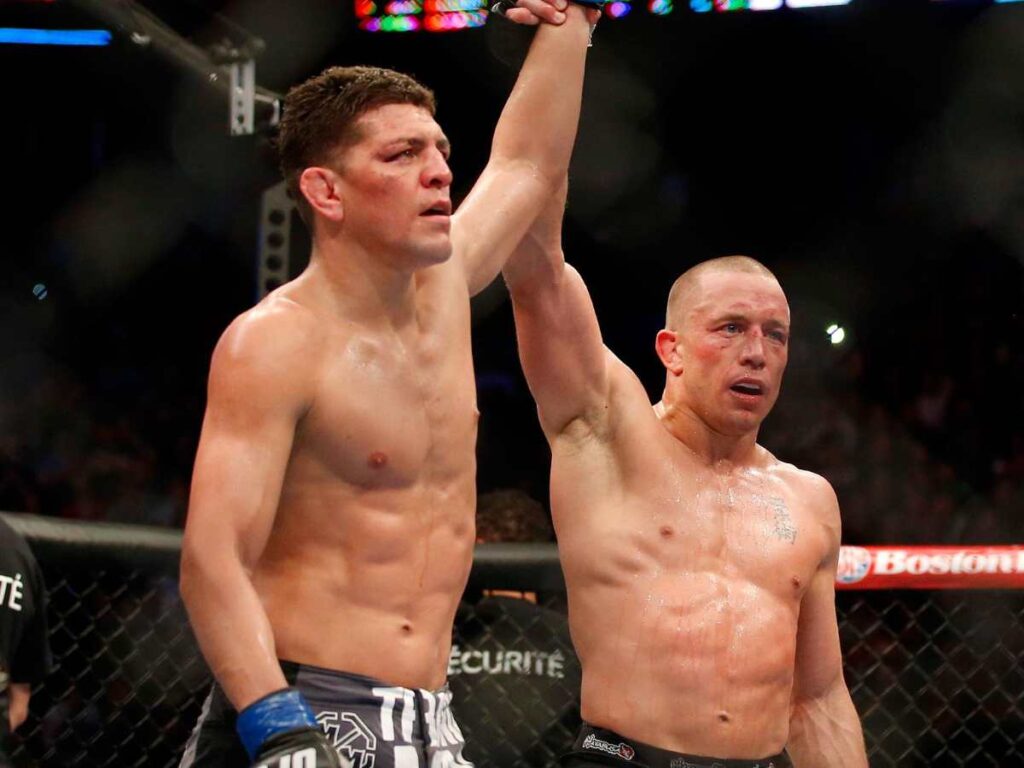 Nick Diaz and GSP