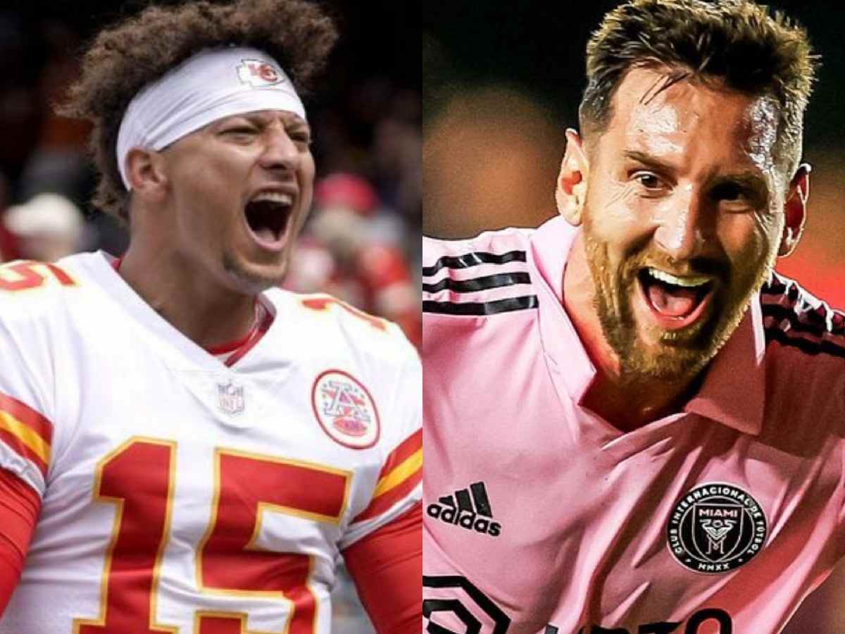 Patrick Mahomes celebrates Lionel Messi’s WILD game-winning first goal for Inter Miami