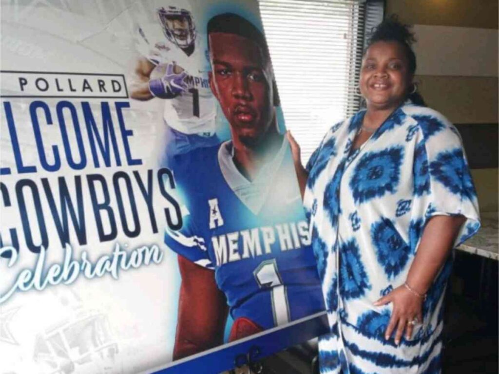 Tony Pollard's mom