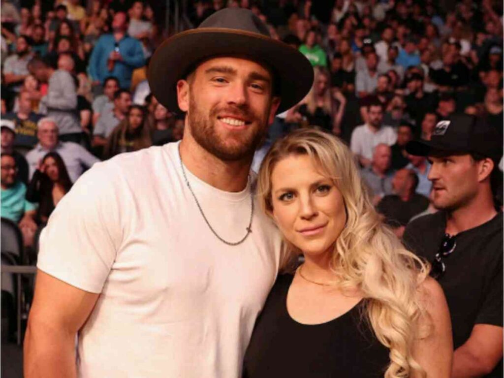 Zach Ertz and Julie Ertz 