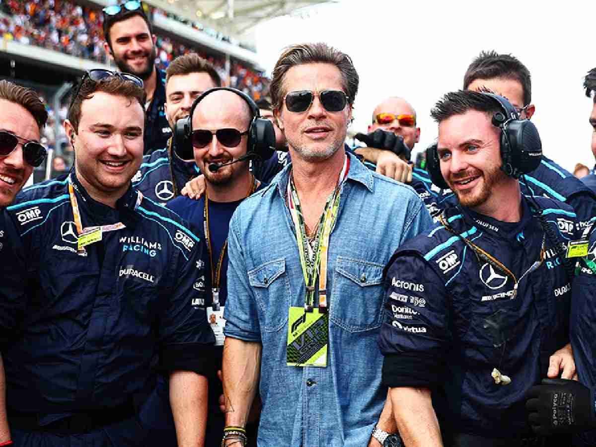 Hollywood megastar Brad Pitt to have his own garage at British GP for his F1 movie ‘Apex’