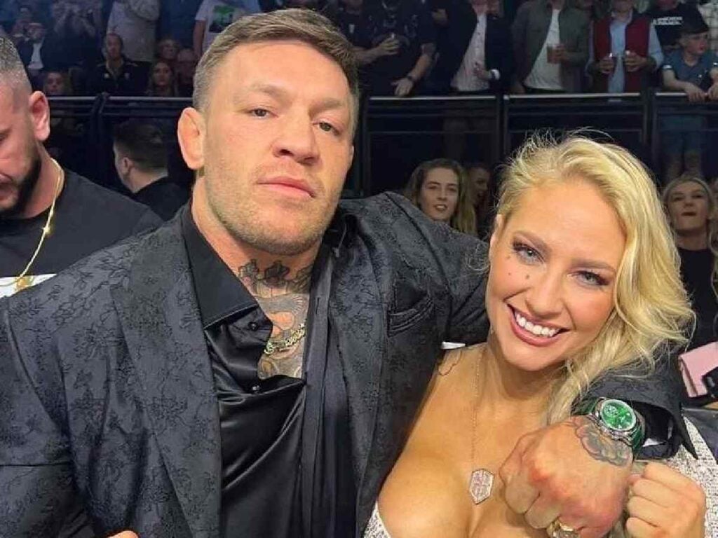 Conor McGregor with Ebanie Bridges