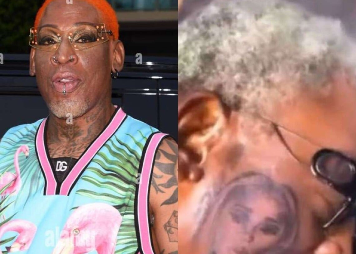 "Least wild Dennis Rodman moment" NBA fans react to Michael Jordan's