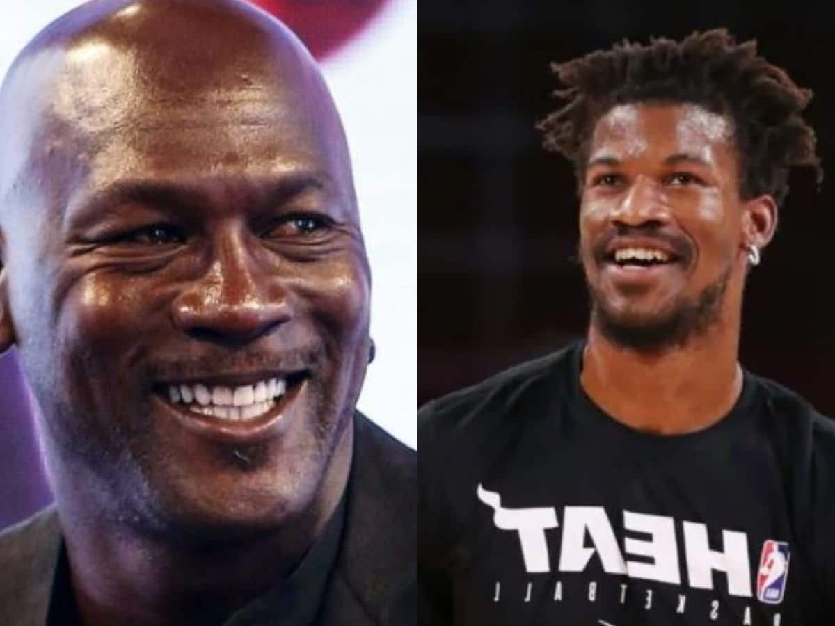 Jimmy Butler talks about Michael Jordan ‘finessing’ him in his camp with kids basketball