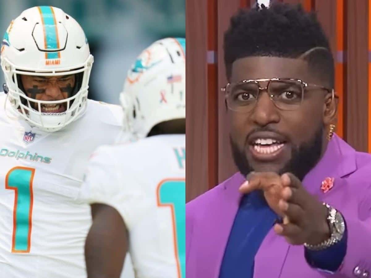 Emmanuel Acho rallies behind Tyreek Hill’s Dolphins as the ‘dark horses’ to win the Super Bowl with Tua Tagovailoa