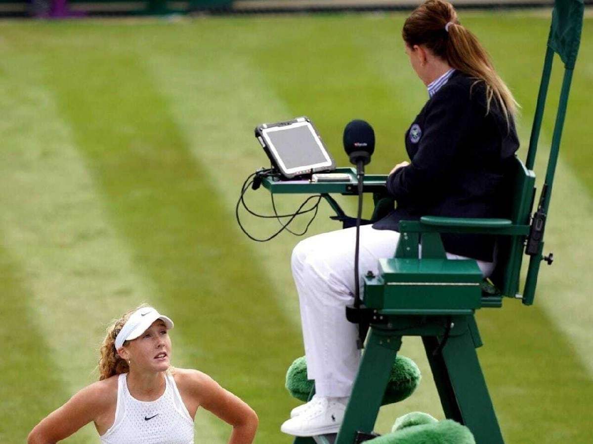 “Russians should not be allowed to play” – Mirra Andreeva SLAMMED for no handshake with the umpire and Madison Keys after losing in Wimbledon