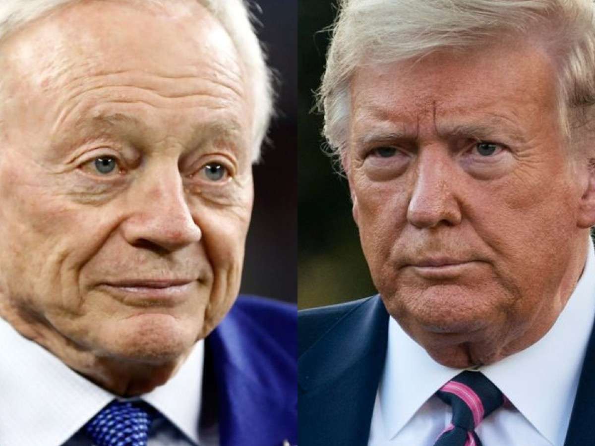 $2,500,000,000 worth Donald Trump once rallied behind Cowboys owner Jerry Jones despite his criticism of the President over national anthem involvement