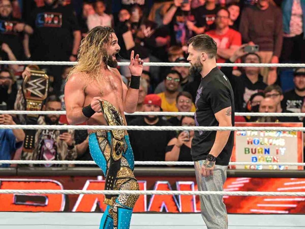 Seth Rollins and Finn Balor