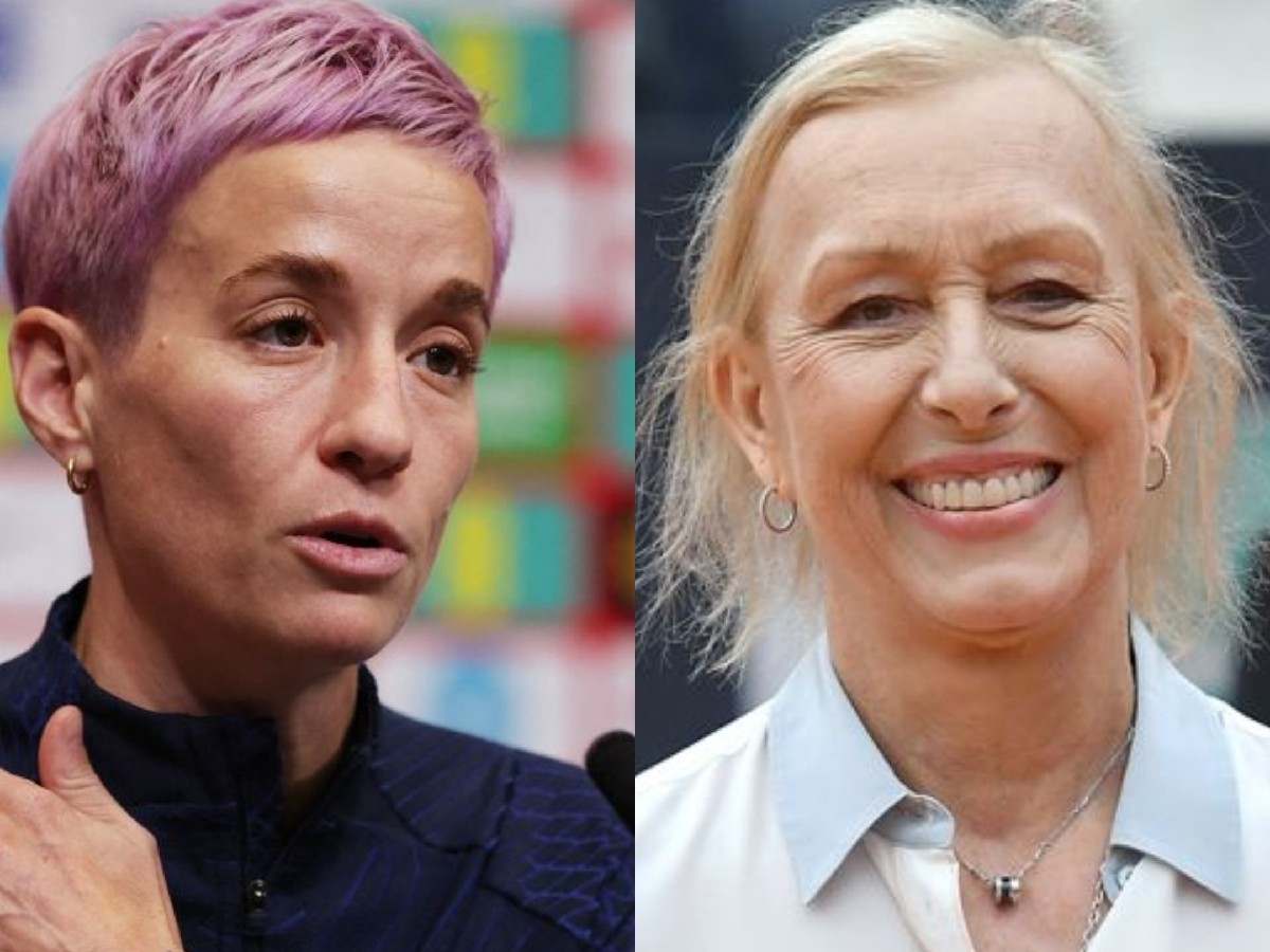 “Yikes,” tennis great Martina Navratilova slams Megan Rapinoe over stance on Trans people participation in women’s sports