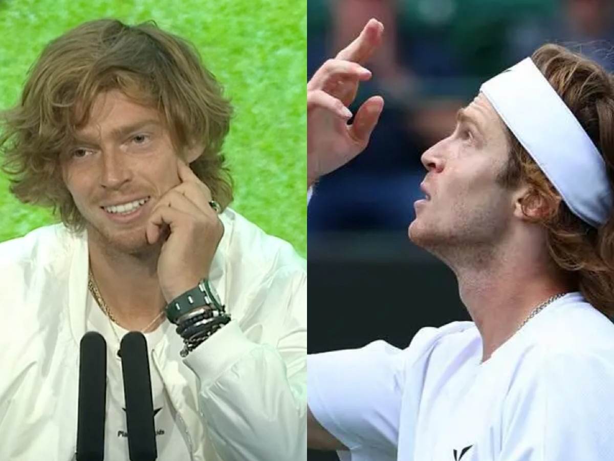 Andrey Rublev asked if he is ‘GUILTY’ for being a Russian as Wimbledon press makes things awkward