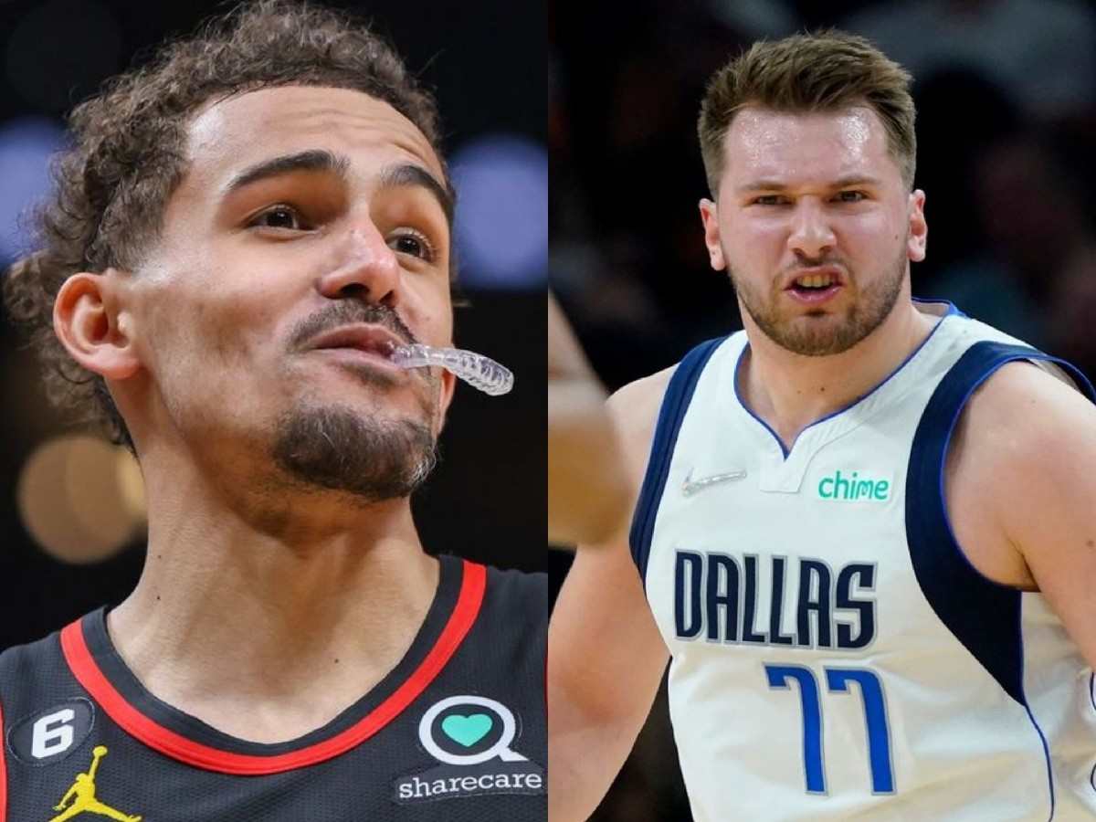 “Capping more than LeBron here” – Trae Young compares himself to Luka Doncic, proceeds to get ROASTED by NBA Twitter